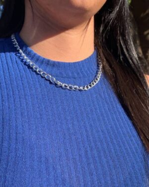 Choker Chain Prata