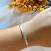Pulseira Fita Prata