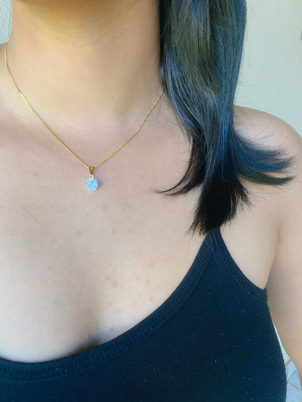 Colar Ponto de Luz - Banhado a ouro 18k - Image 2