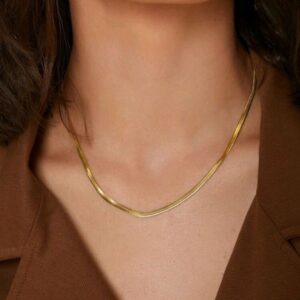 Choker fita laminada